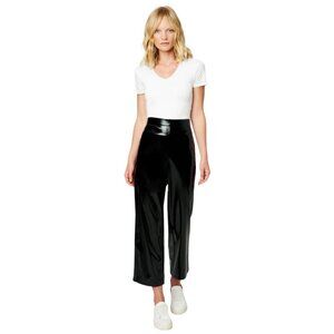 Blank NYC Womens Size‎ 26 The Baxter Pants Right On Time Black Vegan Leather NWT